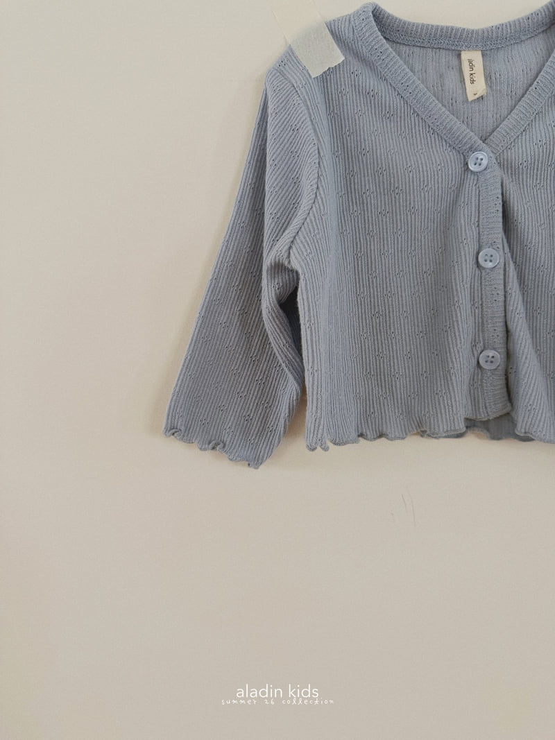 Aladin - Korean Children Fashion - #stylishchildhood - Thin V Cardigan - 2