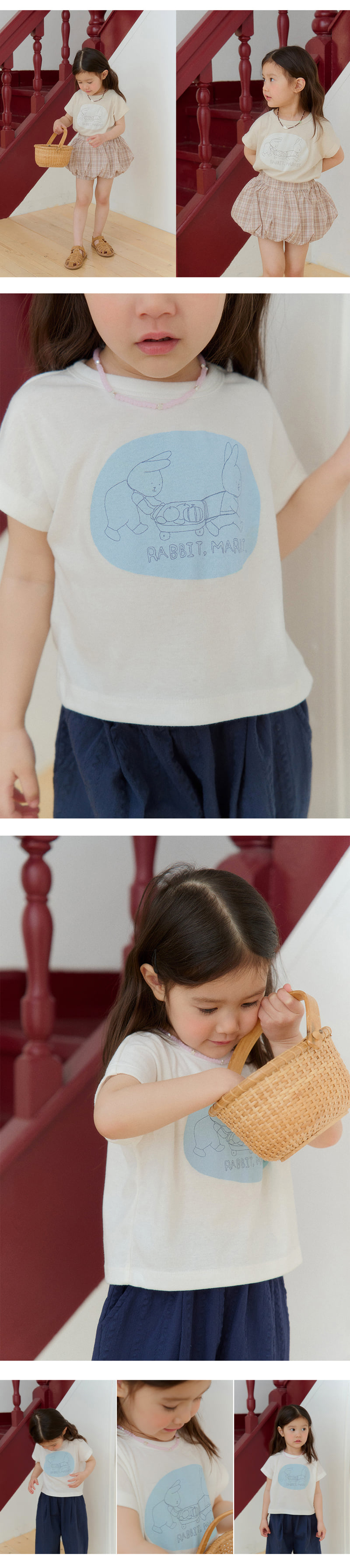 Amber - Korean Children Fashion - #kidzfashiontrend - Rabbit Market Tee - 4