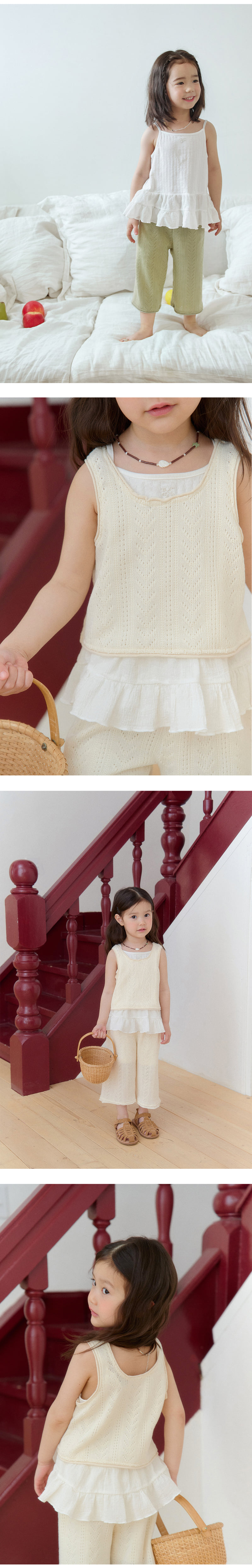 Amber - Korean Children Fashion - #Kfashion4kids - Bella Frill Sleeveless - 5