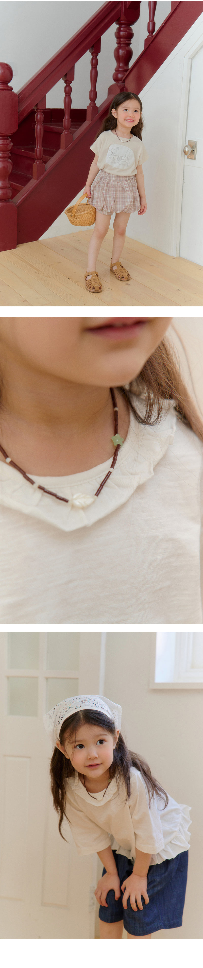 Amber - Korean Children Fashion - #prettylittlegirls - Amandier Beads Necklace - 4
