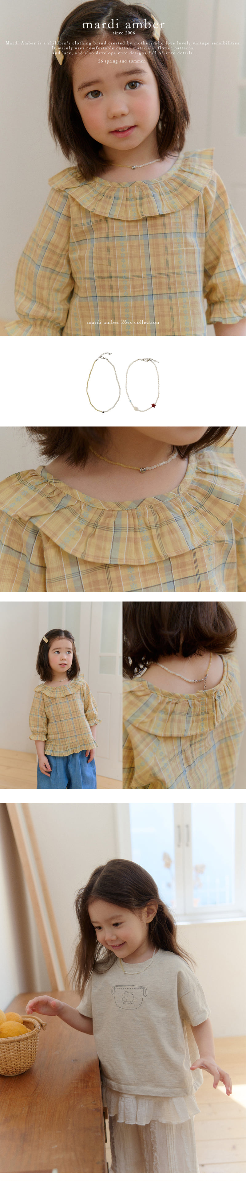Amber - Korean Children Fashion - #childofig - Muse Beads Necklace - 2
