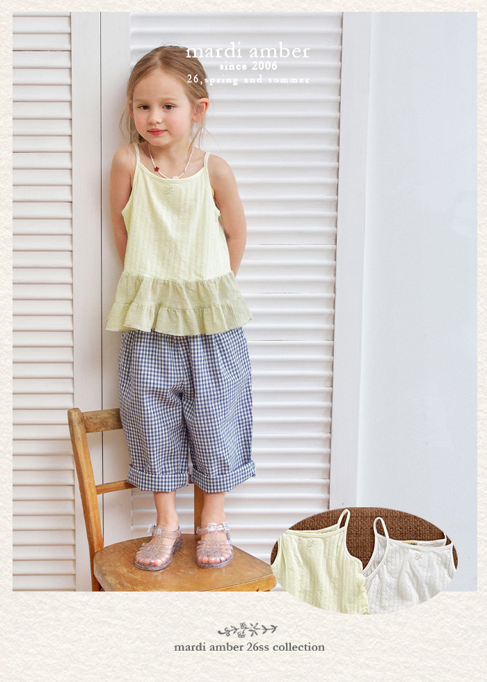 Amber - Korean Children Fashion - #fashionkids - Bella Frill Sleeveless