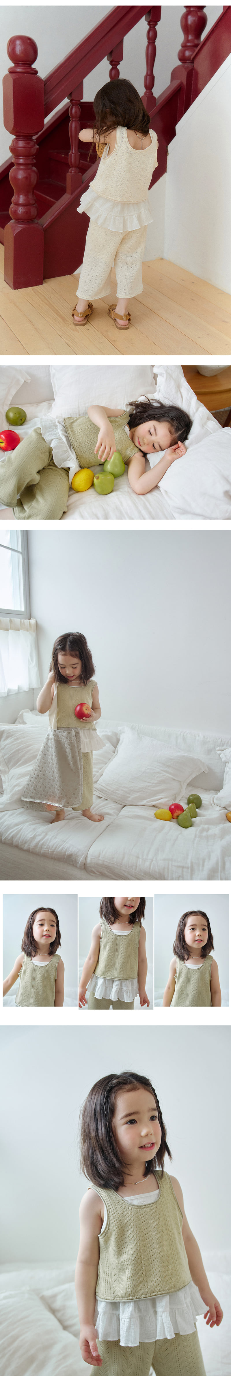 Amber - Korean Children Fashion - #kidsshorts - Reina Vest - 4