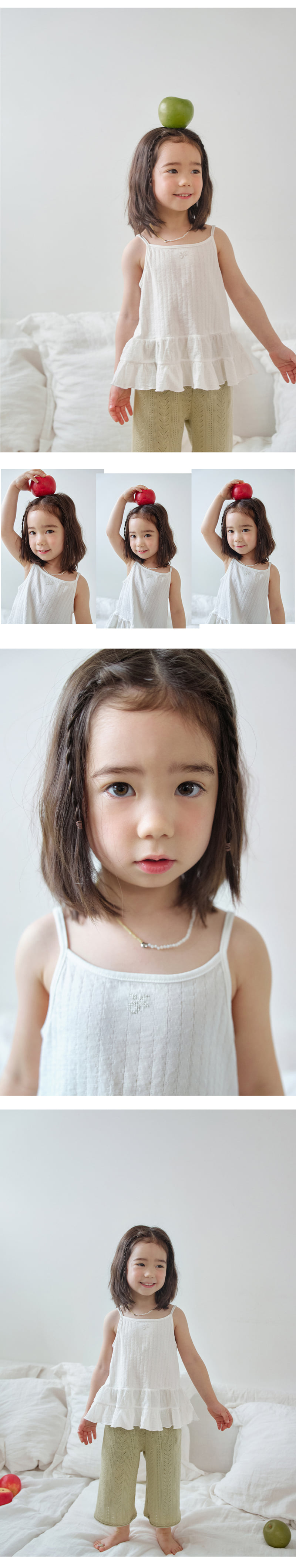 Amber - Korean Children Fashion - #kidsstore - Bella Frill Sleeveless - 4