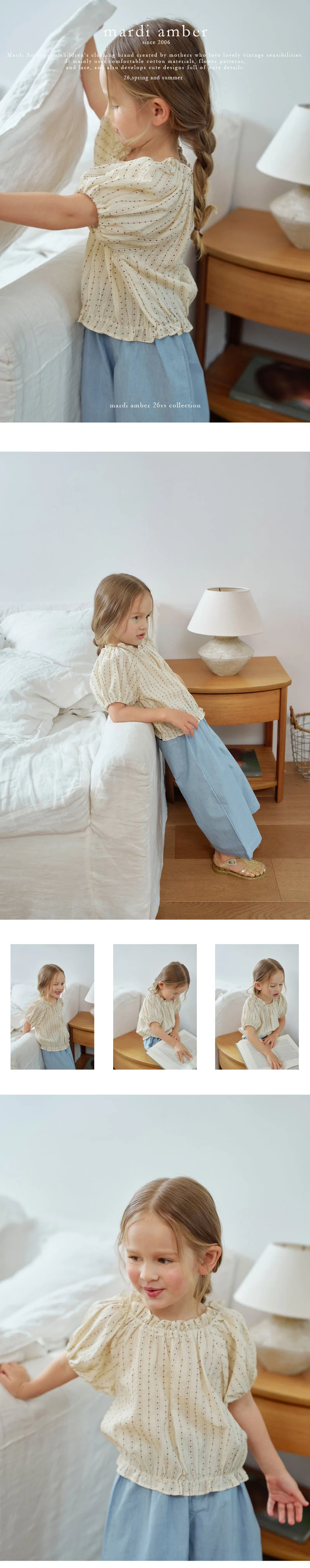 Amber - Korean Children Fashion - #kidzfashiontrend - Bove Banding Blouse - 2