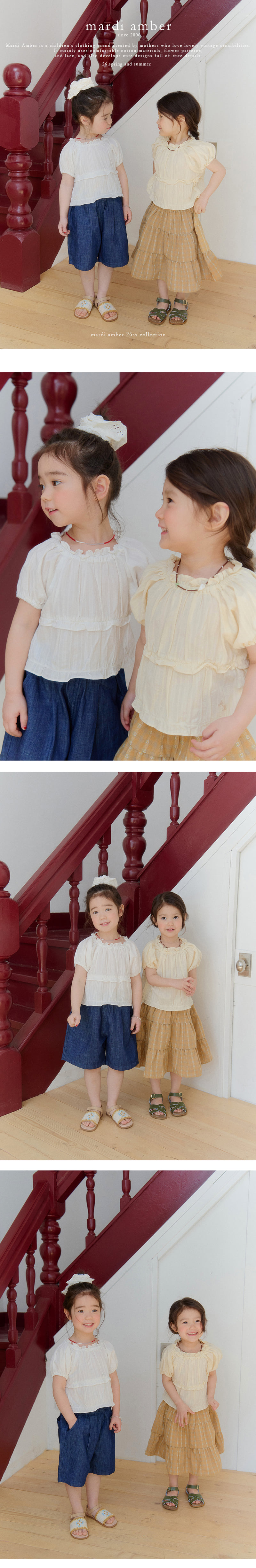 Amber - Korean Children Fashion - #littlefashionista - Arico Blouse - 2