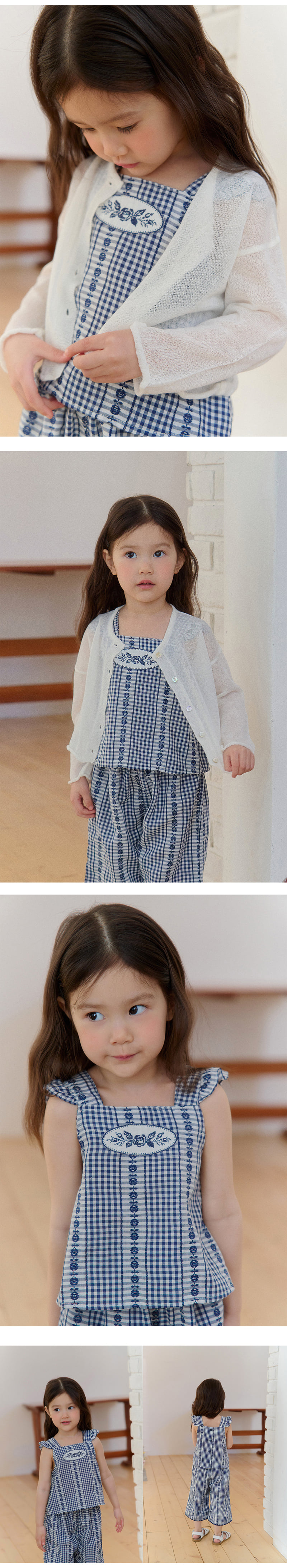 Amber - Korean Children Fashion - #magicofchildhood - Rosie Check Blouse - 4