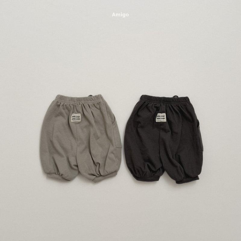 Amigo - Korean Children Fashion - #Kfashion4kids - 5-Length Jogger Pants - 10