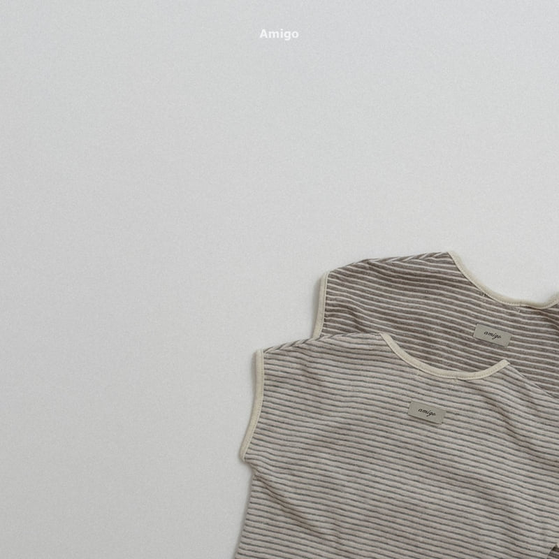 Amigo - Korean Children Fashion - #Kfashion4kids - Mini Placket Tee - 6