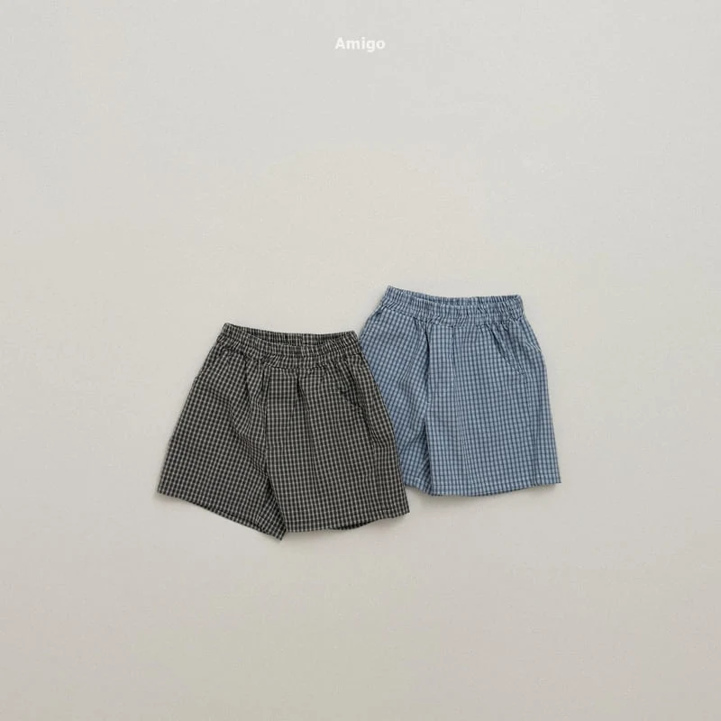 Amigo - Korean Children Fashion - #Kfashion4kids - Swing Check Pants