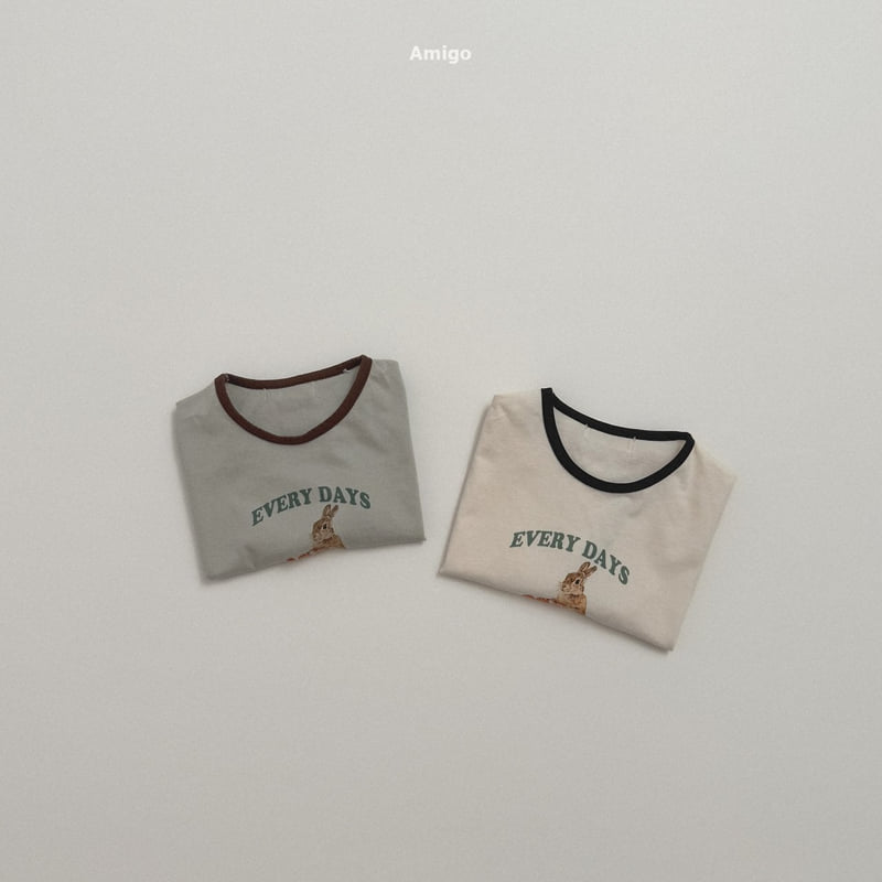 Amigo - Korean Children Fashion - #Kfashion4kids - Rabbit Tee - 8