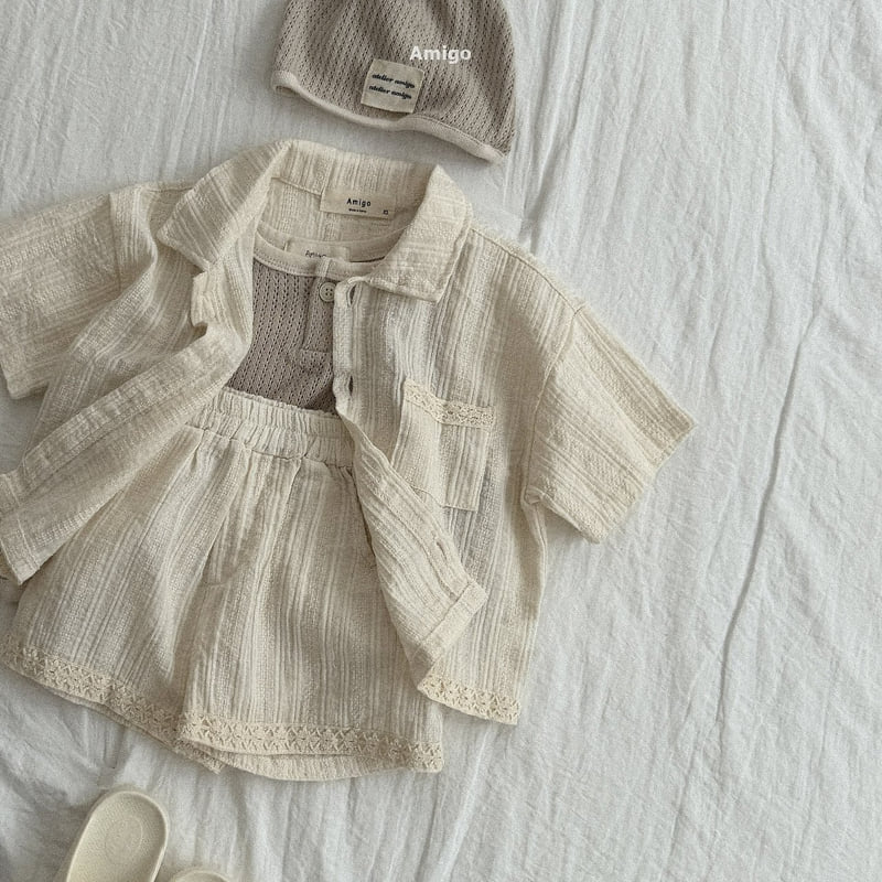 Amigo - Korean Children Fashion - #Kfashion4kids - Mild Tape Pants - 7