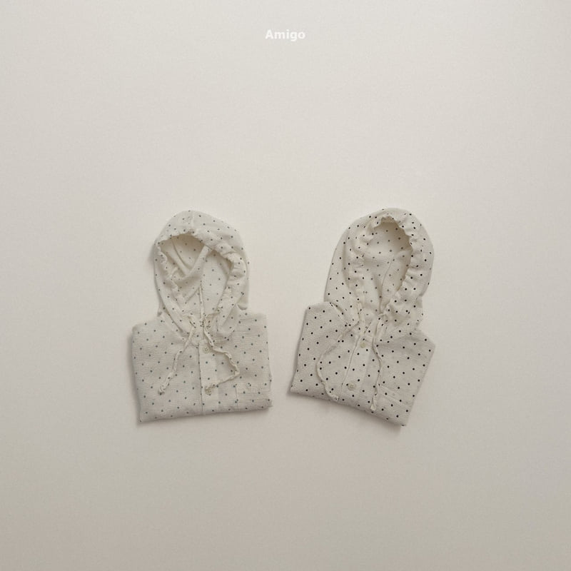 Amigo - Korean Children Fashion - #childofig - Ripple Hood Shirt