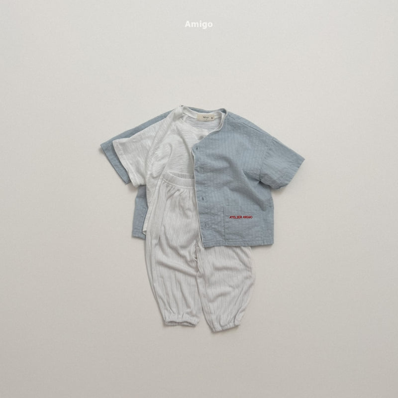 Amigo - Korean Children Fashion - #childofig - Atelier Shirt - 12