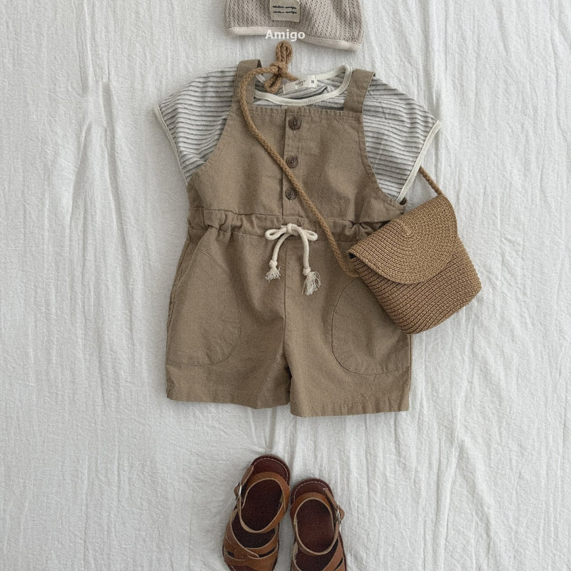 Amigo - Korean Children Fashion - #childofig - Magic Suspender Pants - 7