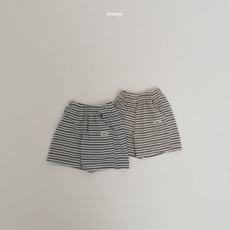 Amigo - Korean Children Fashion - #childofig - Cream Stripe Pants - 6