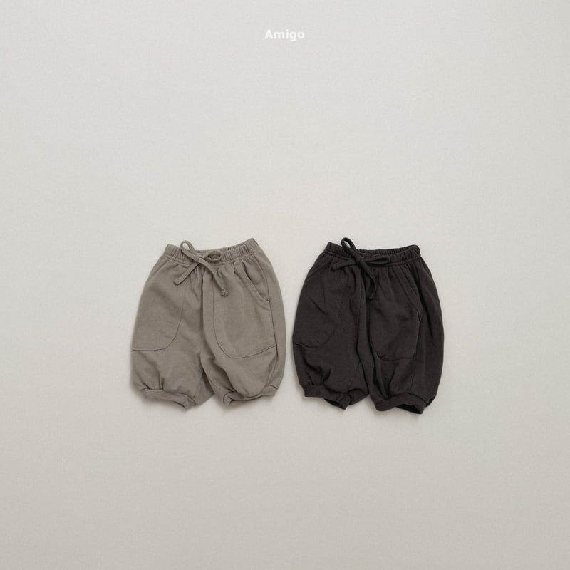 Amigo - Korean Children Fashion - #childofig - 5-Length Jogger Pants