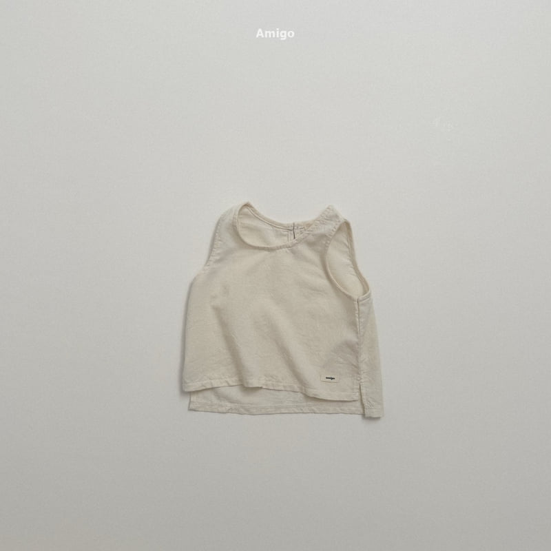 Amigo - Korean Children Fashion - #childofig - Julie Sleeveless - 2
