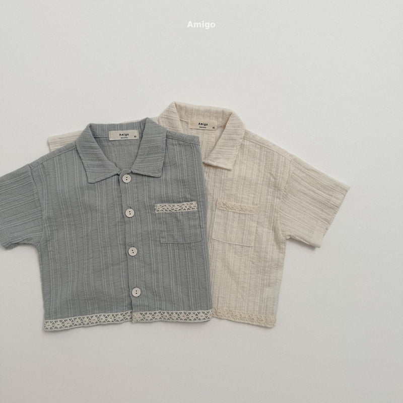 Amigo - Korean Children Fashion - #childofig - Mild Shirt - 12