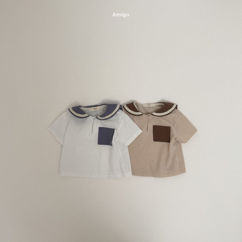 Amigo - Korean Children Fashion - #childrensboutique - Cloud Sailor Blouse