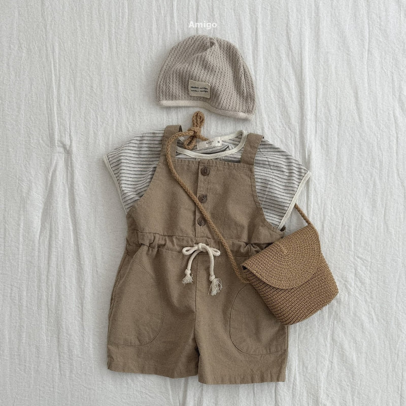 Amigo - Korean Children Fashion - #designkidswear - Magic Suspender Pants - 9