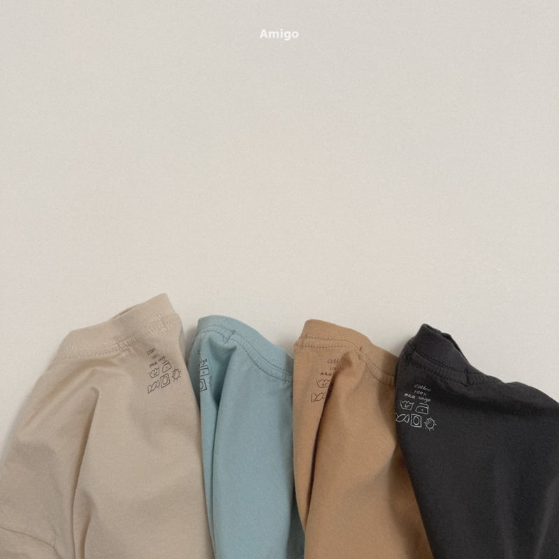 Amigo - Korean Children Fashion - #designkidswear - Vanilla Pocket Tee - 9