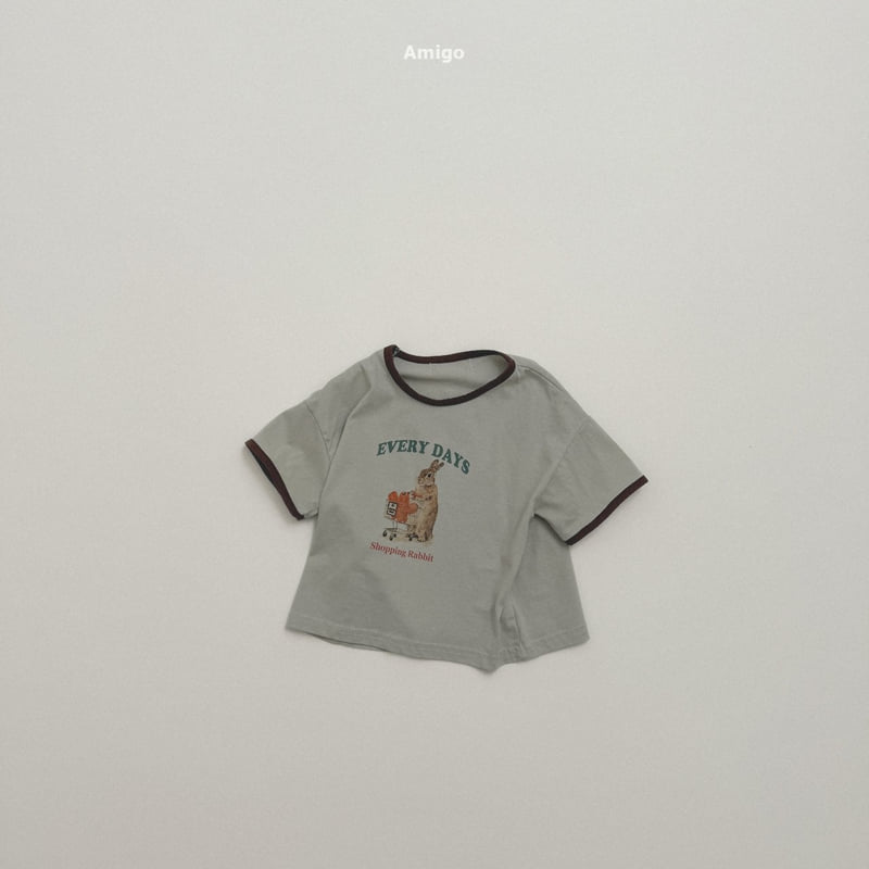 Amigo - Korean Children Fashion - #designkidswear - Rabbit Tee - 2