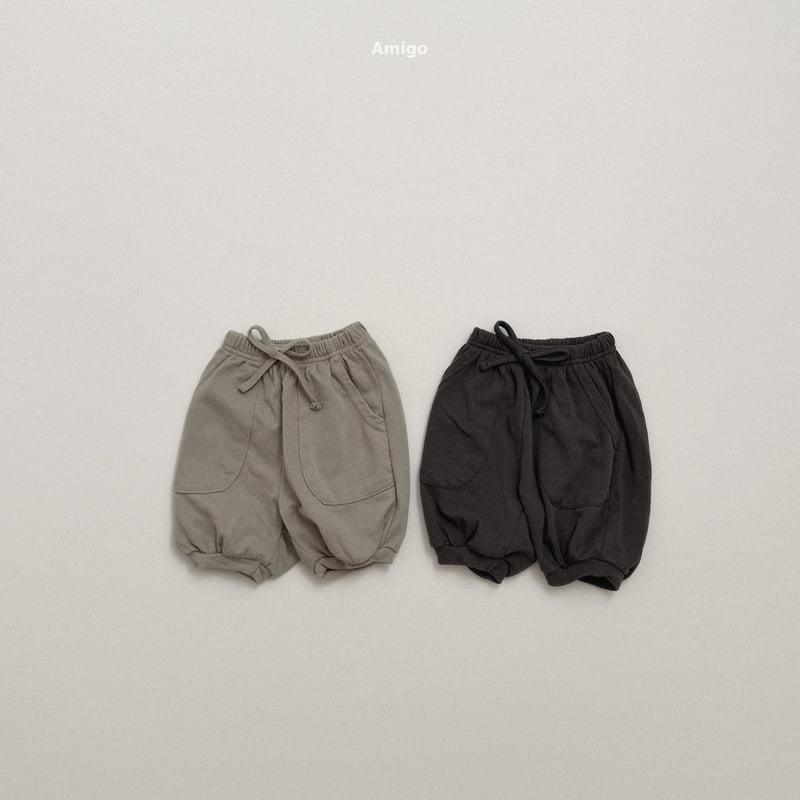 Amigo - Korean Children Fashion - #discoveringself - 5-Length Jogger Pants - 5