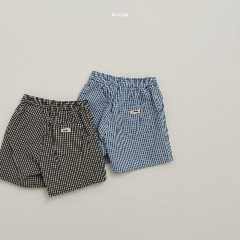 Amigo - Korean Children Fashion - #discoveringself - Swing Check Pants - 12