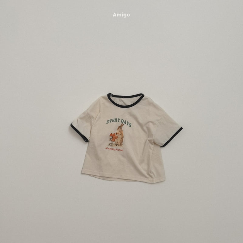 Amigo - Korean Children Fashion - #discoveringself - Rabbit Tee - 3