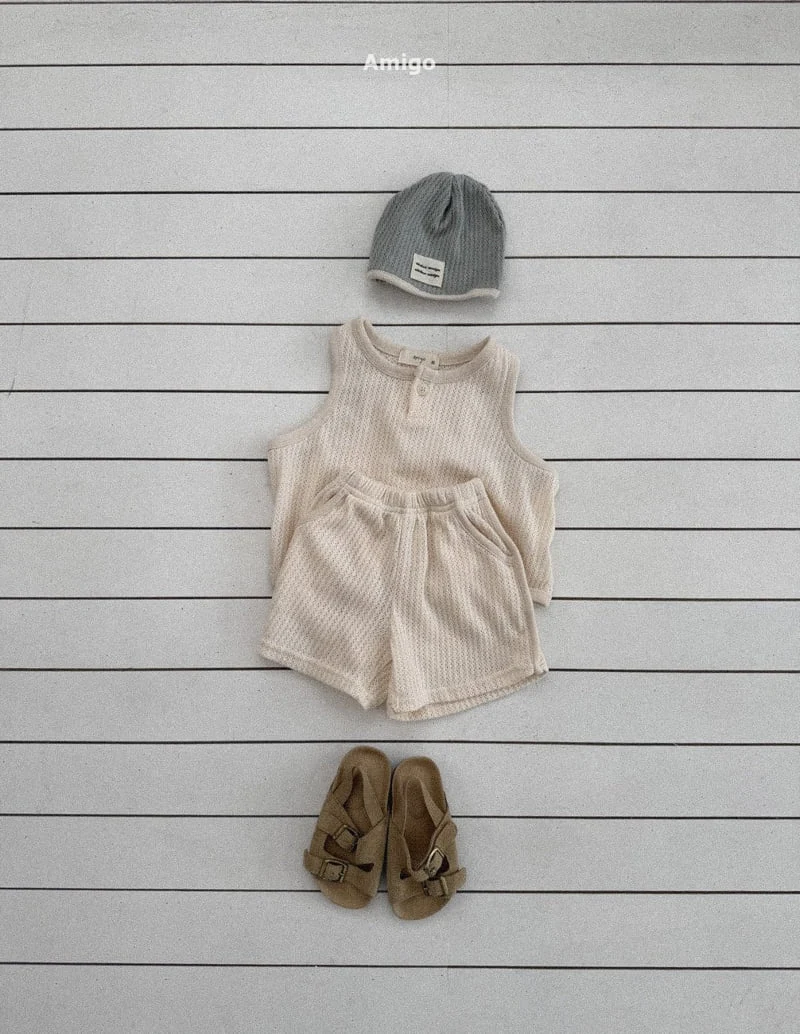 Amigo - Korean Children Fashion - #fashionkids - Rain Rubber Band Pants - 6
