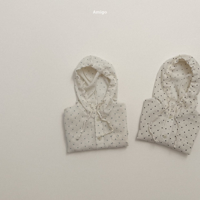 Amigo - Korean Children Fashion - #fashionkids - Ripple Hood Shirt - 5