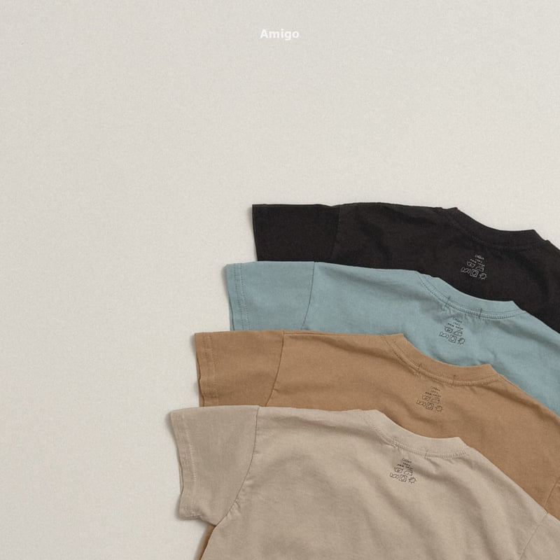Amigo - Korean Children Fashion - #fashionkids - Vanilla Pocket Tee - 11
