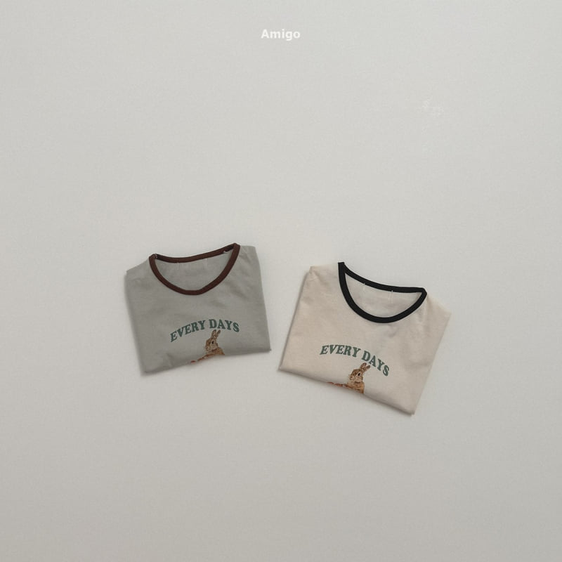 Amigo - Korean Children Fashion - #discoveringself - Rabbit Tee - 4