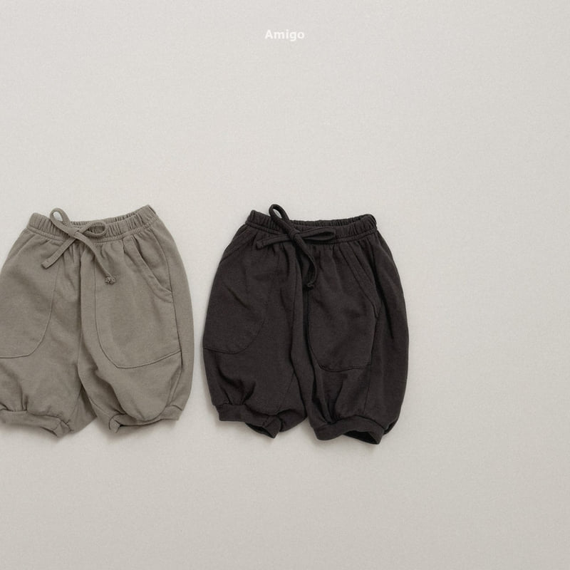 Amigo - Korean Children Fashion - #kidsshorts - 5-Length Jogger Pants - 7