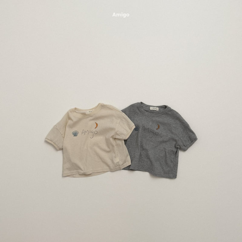 Amigo - Korean Children Fashion - #kidsshorts - Summer Night Tee
