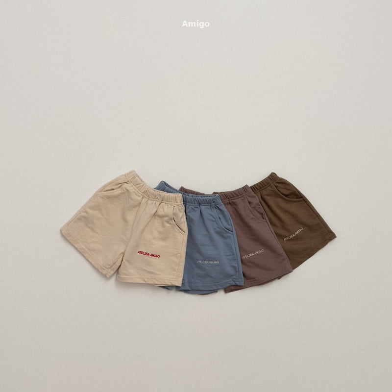 Amigo - Korean Children Fashion - #kidsstore - Lettering Pants - 10
