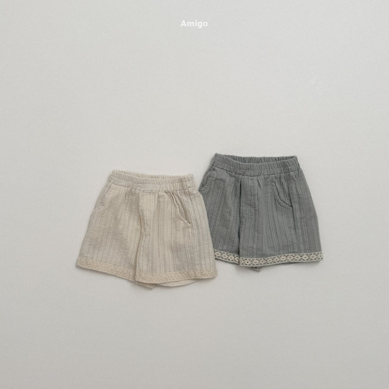 Amigo - Korean Children Fashion - #kidsstore - Mild Tape Pants - 5