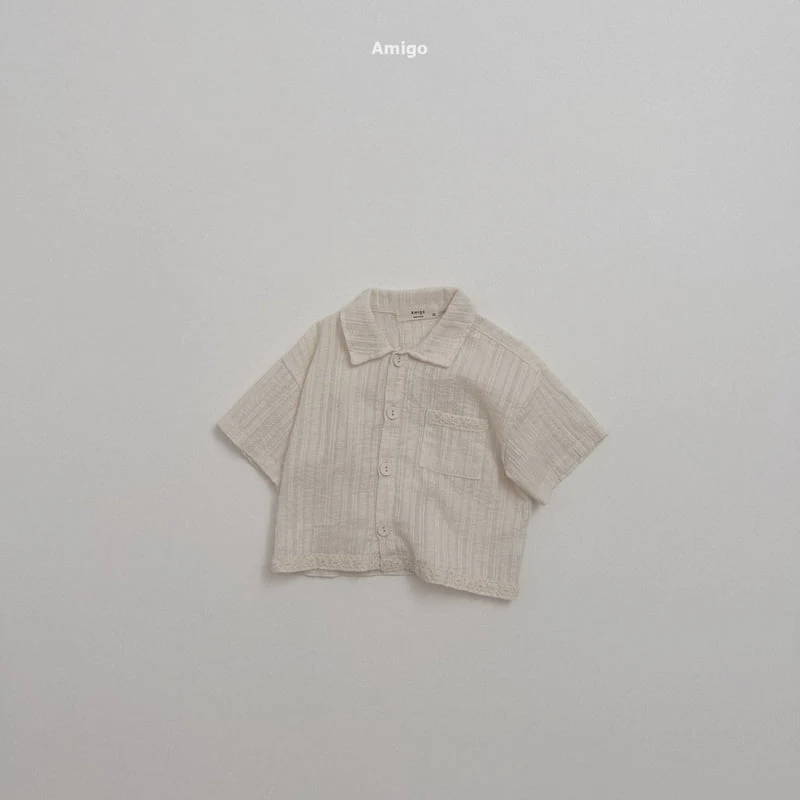 Amigo - Korean Children Fashion - #kidsstore - Mild Shirt - 2