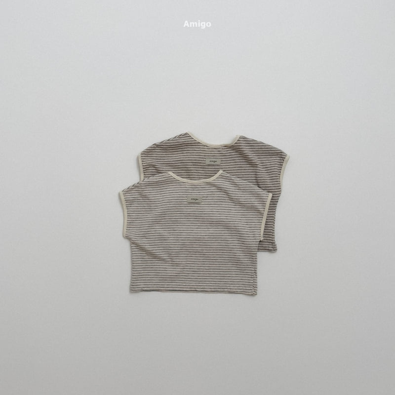 Amigo - Korean Children Fashion - #kidzfashiontrend - Mini Placket Tee - 5