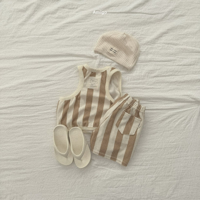 Amigo - Korean Children Fashion - #littlefashionista - Ferrero Sleeveless - 9