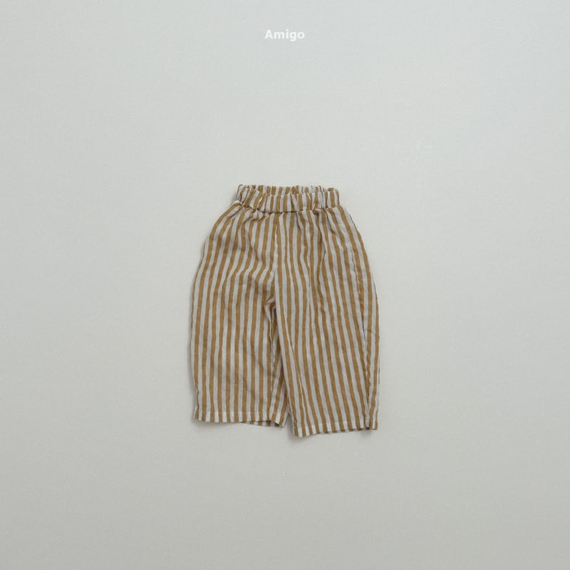 Amigo - Korean Children Fashion - #Kfashion4kids - Flowy Stripe Pants - 4