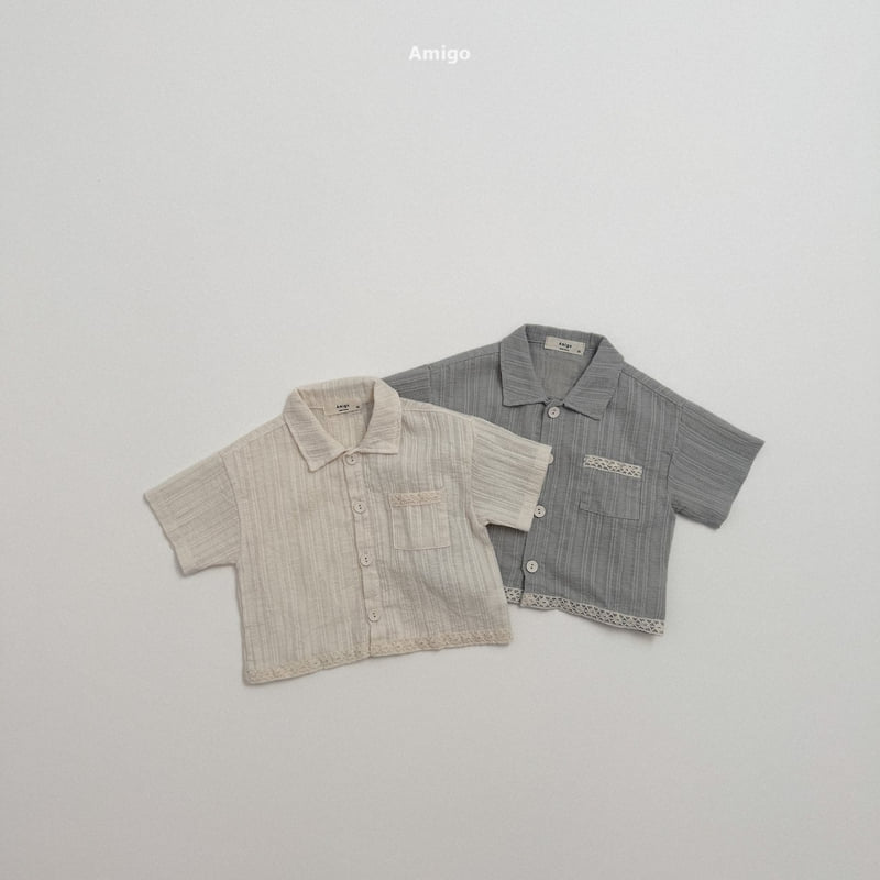 Amigo - Korean Children Fashion - #littlefashionista - Mild Shirt - 5