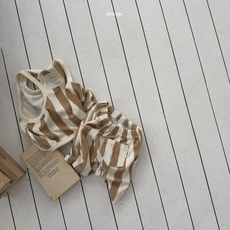Amigo - Korean Children Fashion - #magicofchildhood - Ferrero Sleeveless - 10