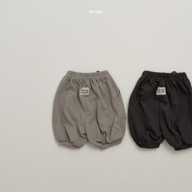 Amigo - Korean Children Fashion - #magicofchildhood - 5-Length Jogger Pants - 12