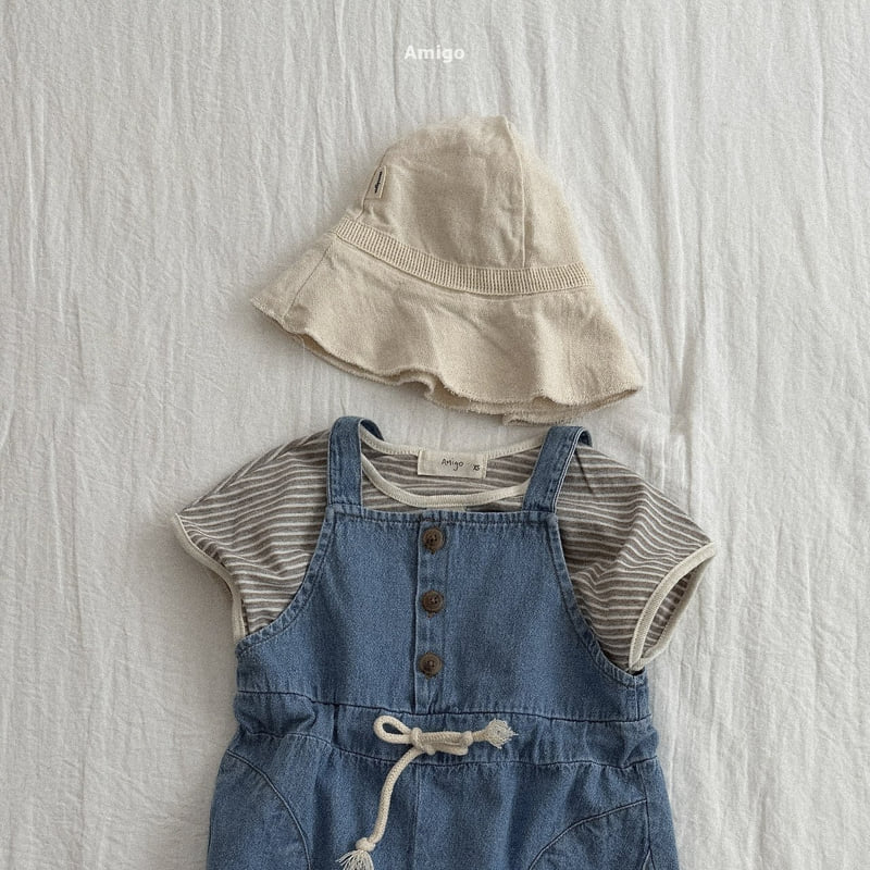Amigo - Korean Children Fashion - #magicofchildhood - Mini Placket Tee - 8