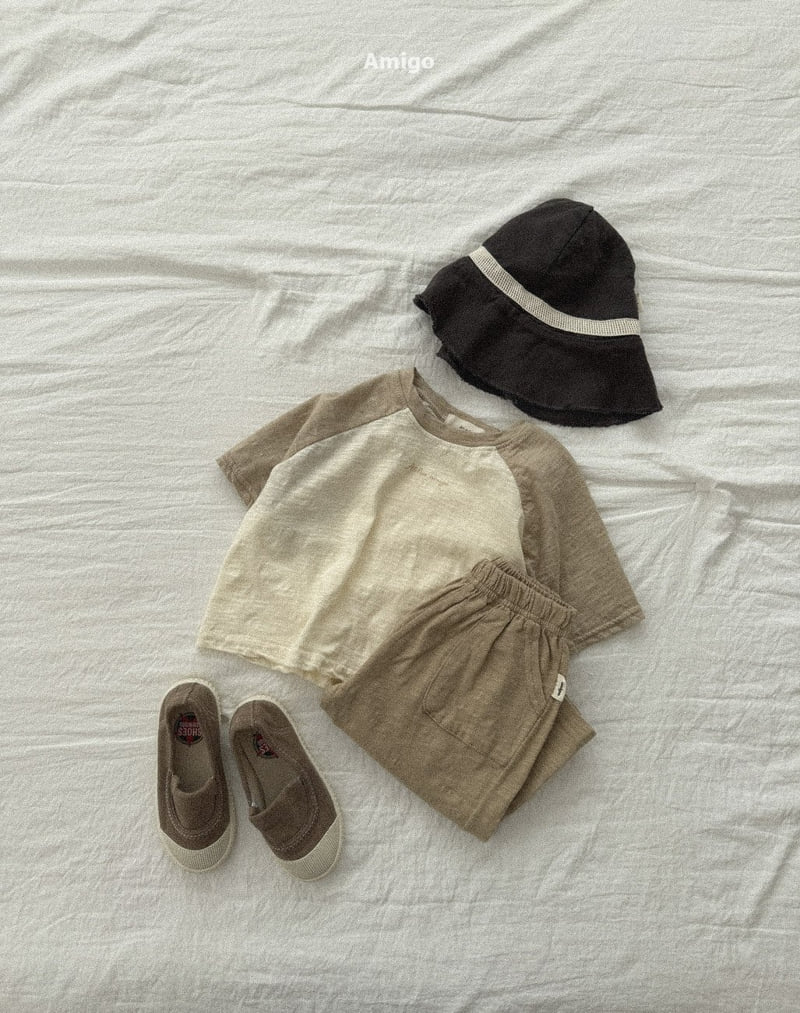 Amigo - Korean Children Fashion - #magicofchildhood - Slub Raglan Tee - 7