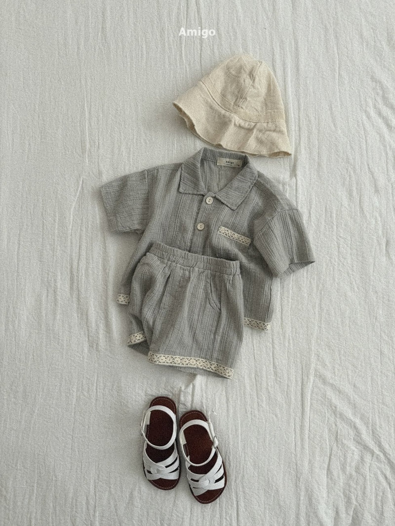 Amigo - Korean Children Fashion - #magicofchildhood - Mild Tape Pants - 9