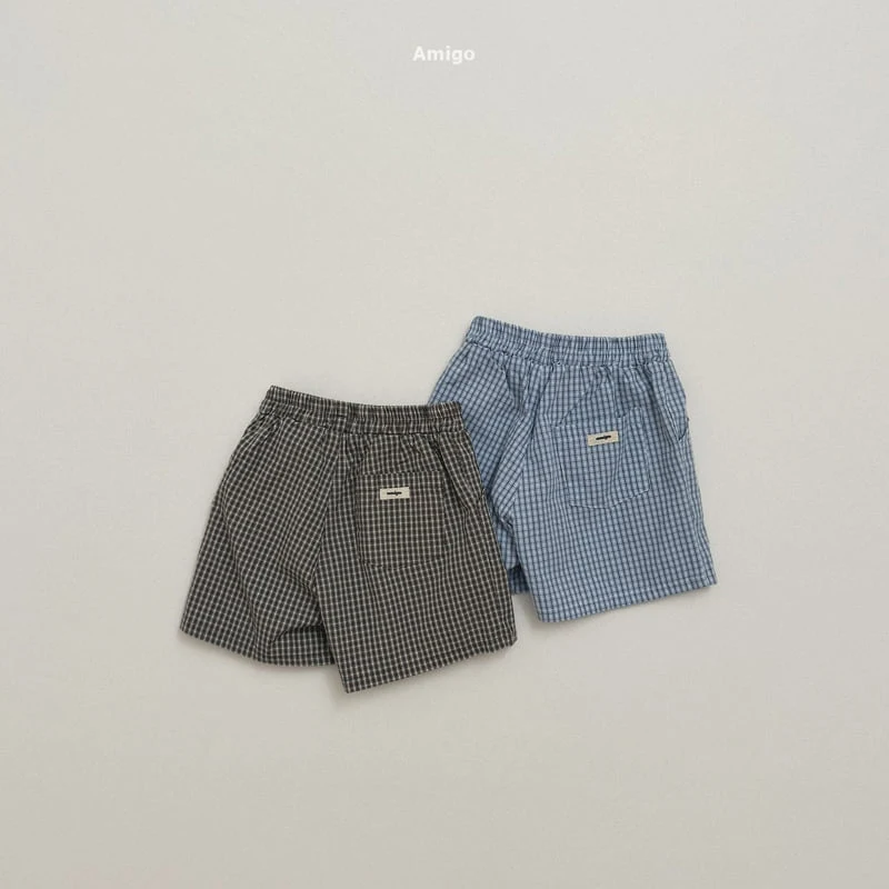 Amigo - Korean Children Fashion - #magicofchildhood - Swing Check Pants - 4