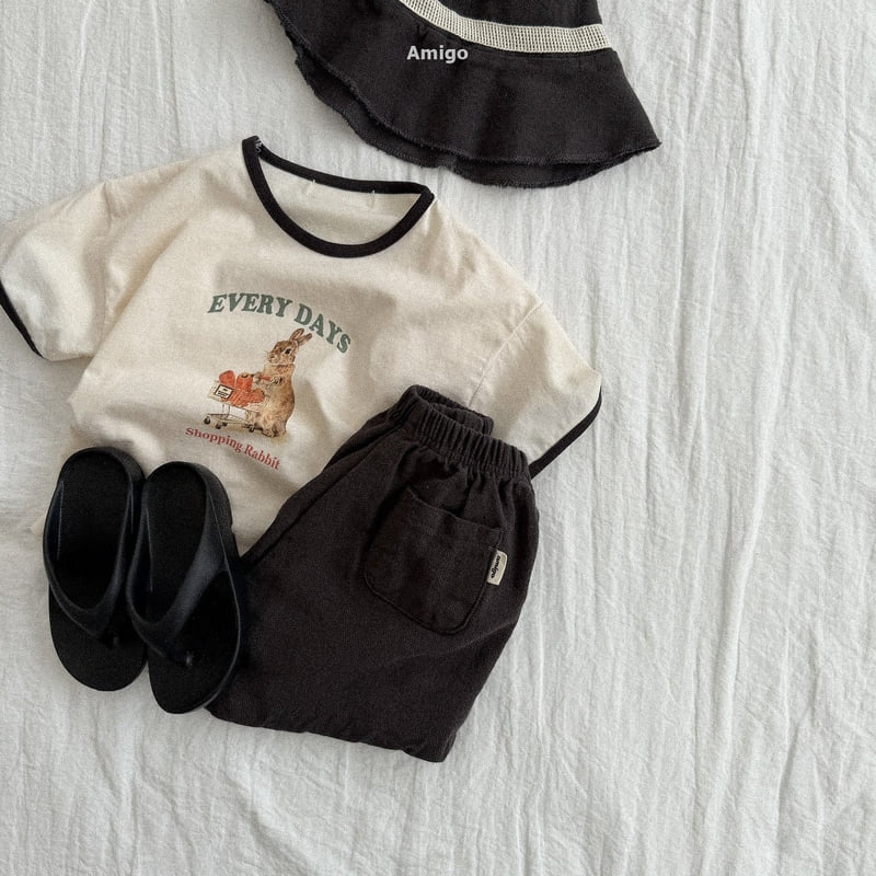 Amigo - Korean Children Fashion - #minifashionista - Rabbit Tee - 11